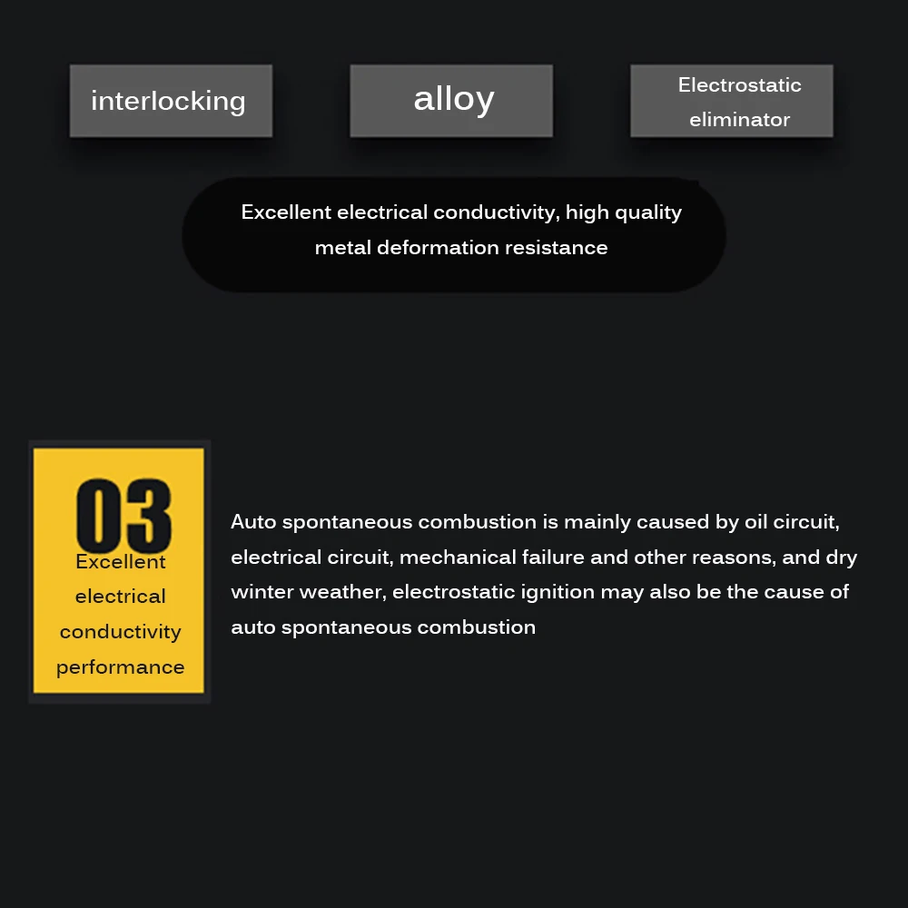 Регулируемый ремень для автомобиля электростатический универсальный прочный