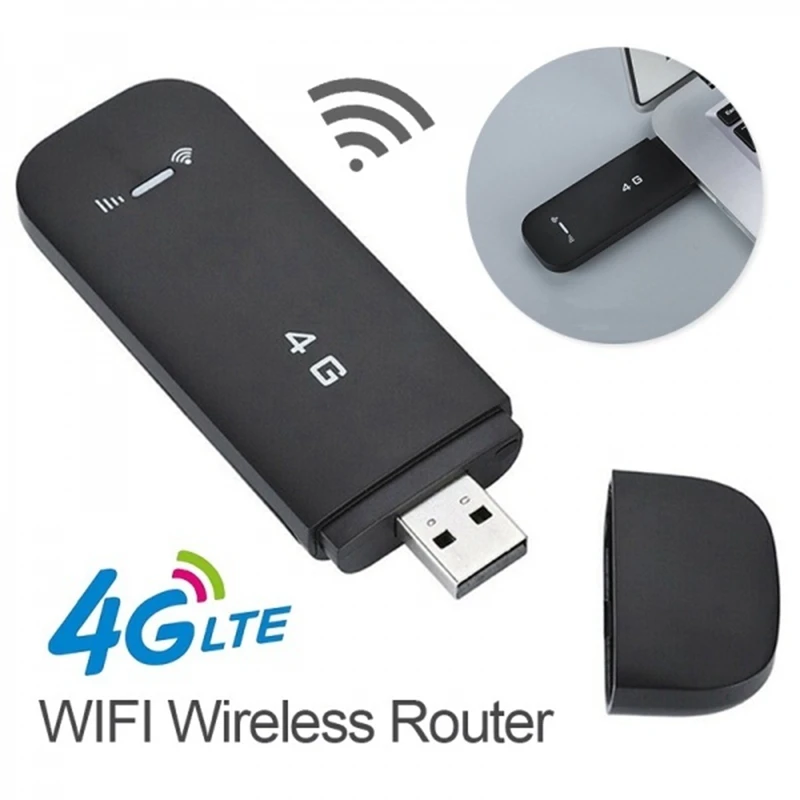 

4G LTE USB Modem Network Adapter Wireless USB 150Mbps Network Card with WiFi Hotspot SIM Card