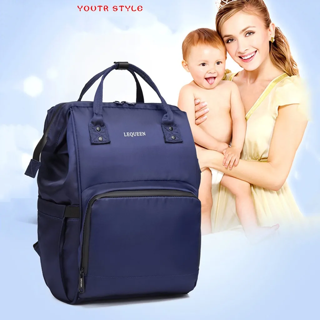 Розовые водонепроницаемые сумки для детских подгузников многофункциональная