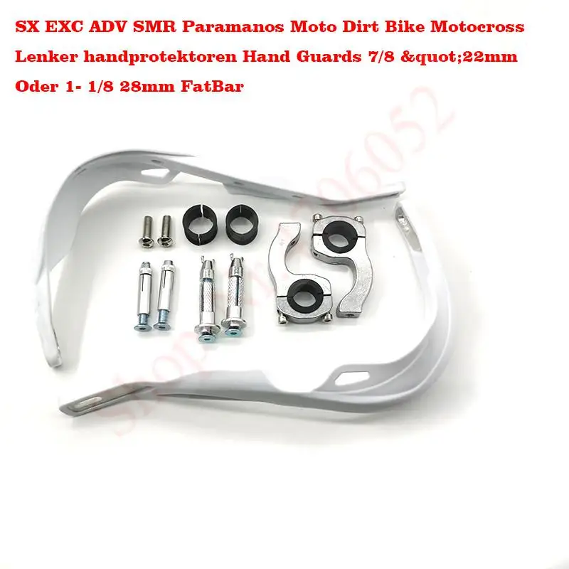 SX EXC ADV SMR Paramanos Moto Dirt Bike мотокросса Lenker ручная защита 7/" 22 мм Oder 1-1/8 28 мм FatBar - Цвет: A