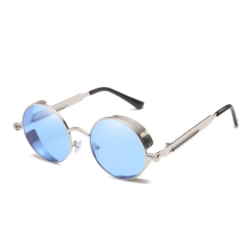 Солнцезащитные очки в стиле стимпанк для мужчин и женщин UV-400 винтажные