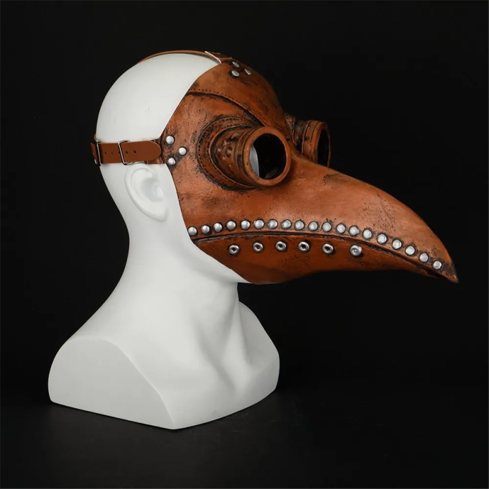 Новая чумной доктор маска клюв врачебная длинный нос Косплей Маскарадная готика