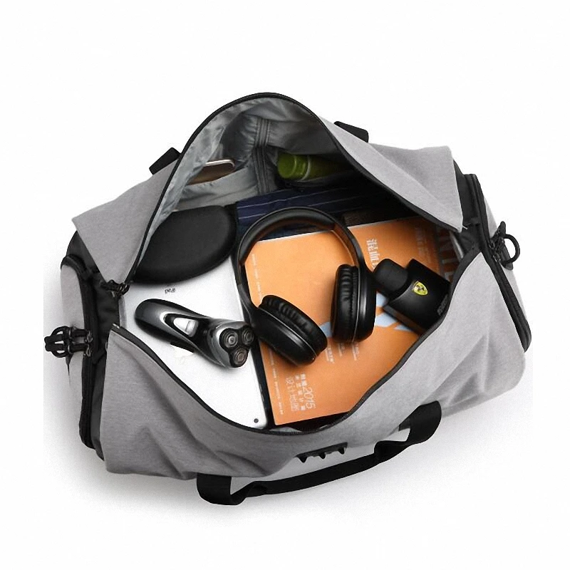 

Men Gym Bags For Fitness Training Outdoor Travel Sport Bag Multifunction Folding Suit Shoulder Bag With Shoes Case