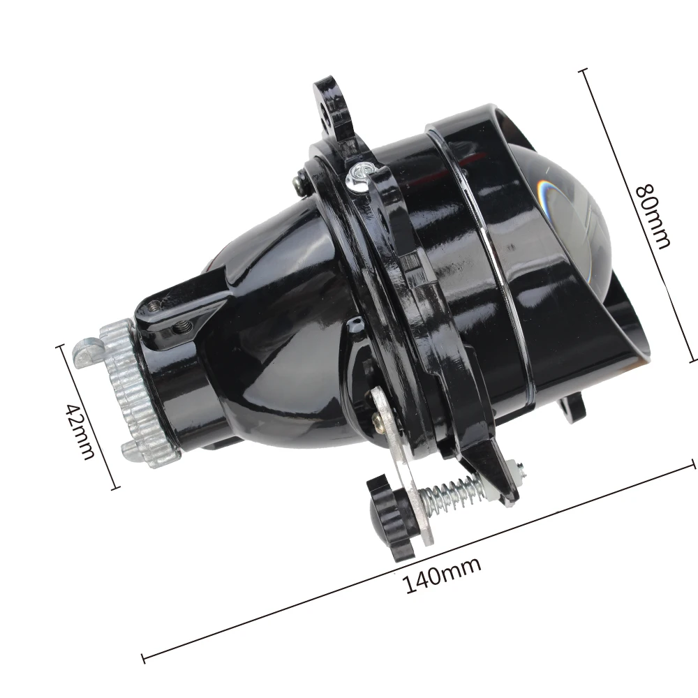 Противотумансветильник ры LEEPEE 2 шт. объектив биксенонового прожектора PTF H11 для