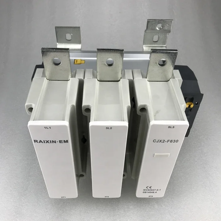 

RAIXIN CJX2-F Series 630 Amp AC3 Contactor CJX2-F630