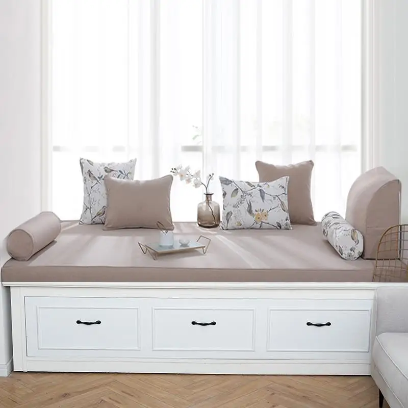 

Decoracion Pad Cama Taie Coussin Back Deco Maison Silla Jardin Mattress Balcony Home Decor Cojin Seat Cushion Window Bay Mat