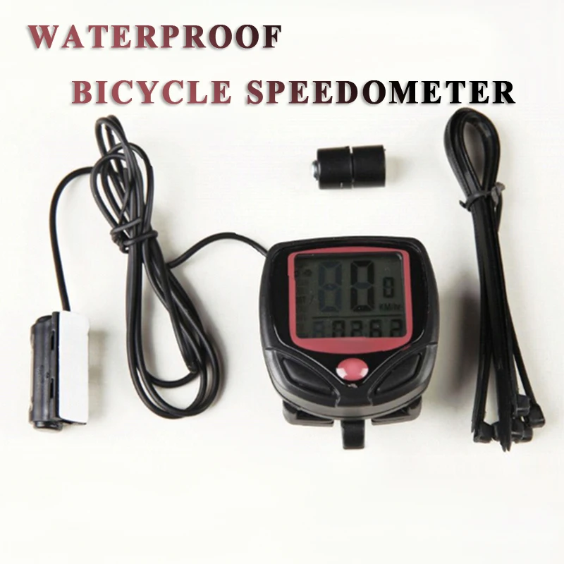 

Bicycle Speedometer Cycling Computer Digital LCD Computer Bike Speedometer For Bicycle Waterproof Odometer Cycling Stopwatch