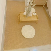 0 8cm thick custom area rug imitation sisal childrens room area carpet japanese style bedside carpet doormat cat scratcher