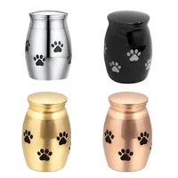 pet cremation urns stainless steel ash memorial container dog cat resting place