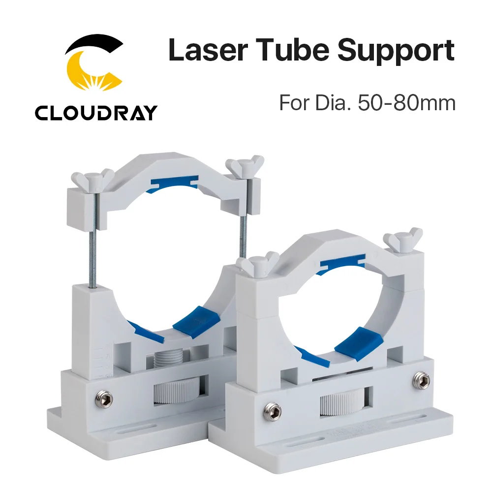 Держатель для лазерной трубки Co2 гибкий пластиковый держатель 50 80 мм