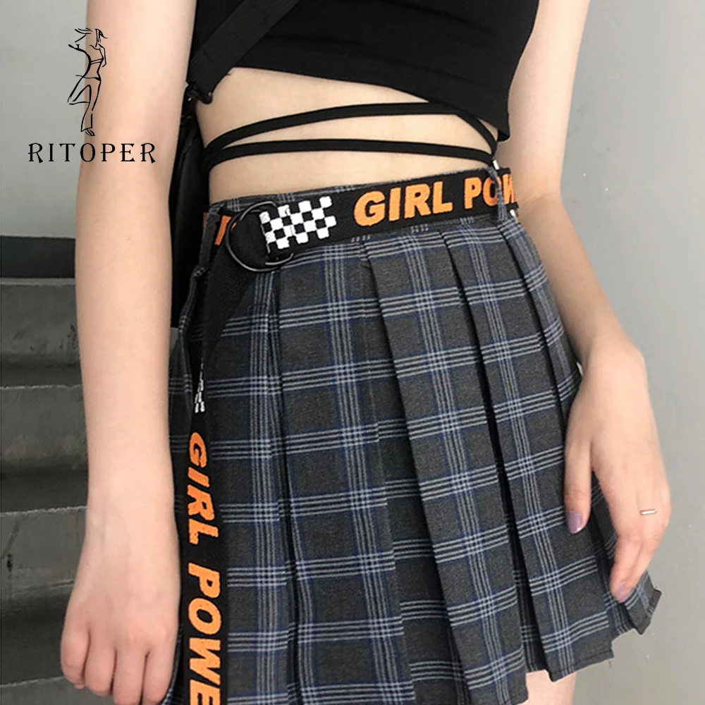 

2021 модные холщовые ремни с принтом в уличном стиле для девочек, Плетеный студенческий пояс с двойной кольцевой пряжкой, повседневный без от...