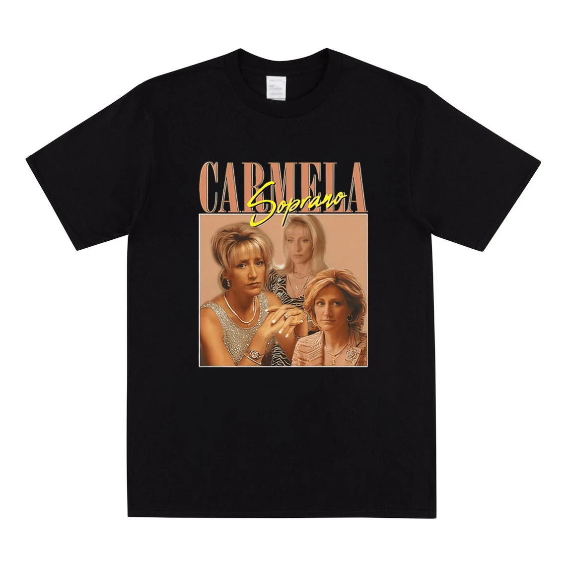 CARMELA SOPRANO Homage T-Shirt Carmela Soprano Shirts Mafia Inspired Printed Tees Italian American Fashion T Shirt