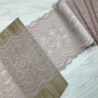 2mlot peach whip lace diy bra needle work lace vintage elastic lace trim stretch lace for underwear sewing crafts accessories