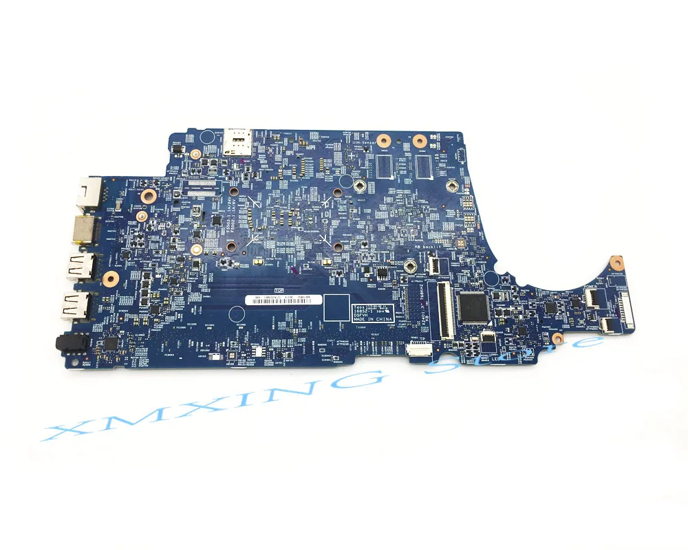 FULCOL для DELL Latitude 3480 3580 материнская плата ноутбука I7-7500U CPU D5FVH 16852-1 BR-03TXXV 03M9H8 3M9H8