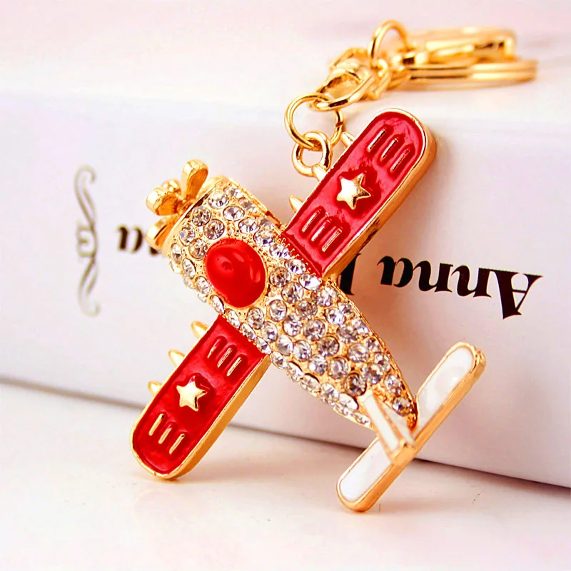 Креативная модель самолета вертолета в Корейском стиле металлическая подвеска