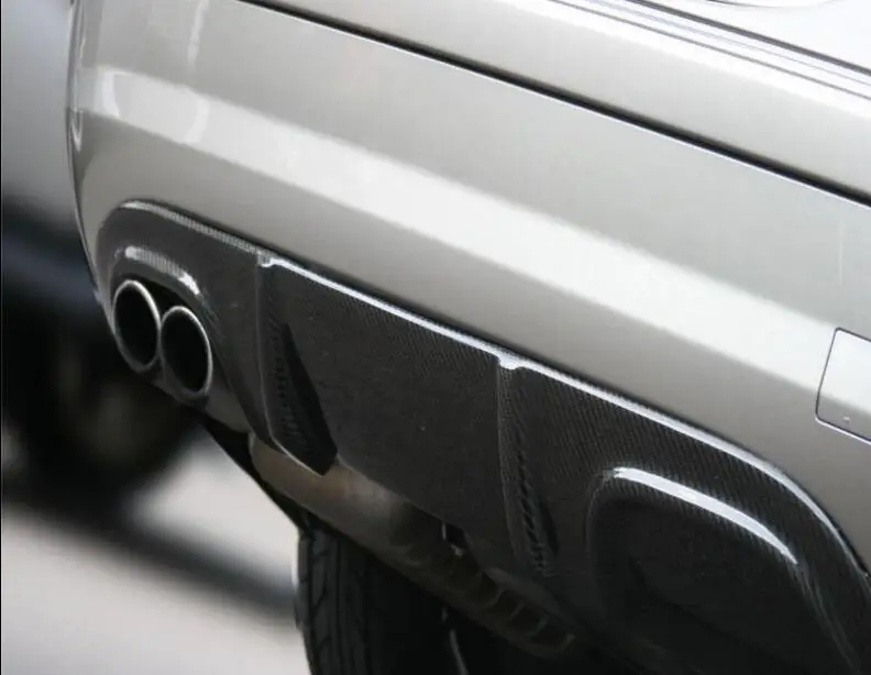 Диффузор переднего бампера для губ из углеродного волокна подходит BENZ C Class W203 AMG