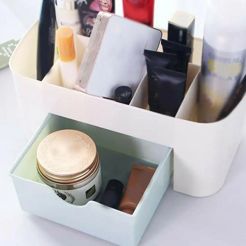 Многофункциональный пластиковый настольный органайзер ящик для украшений чехол