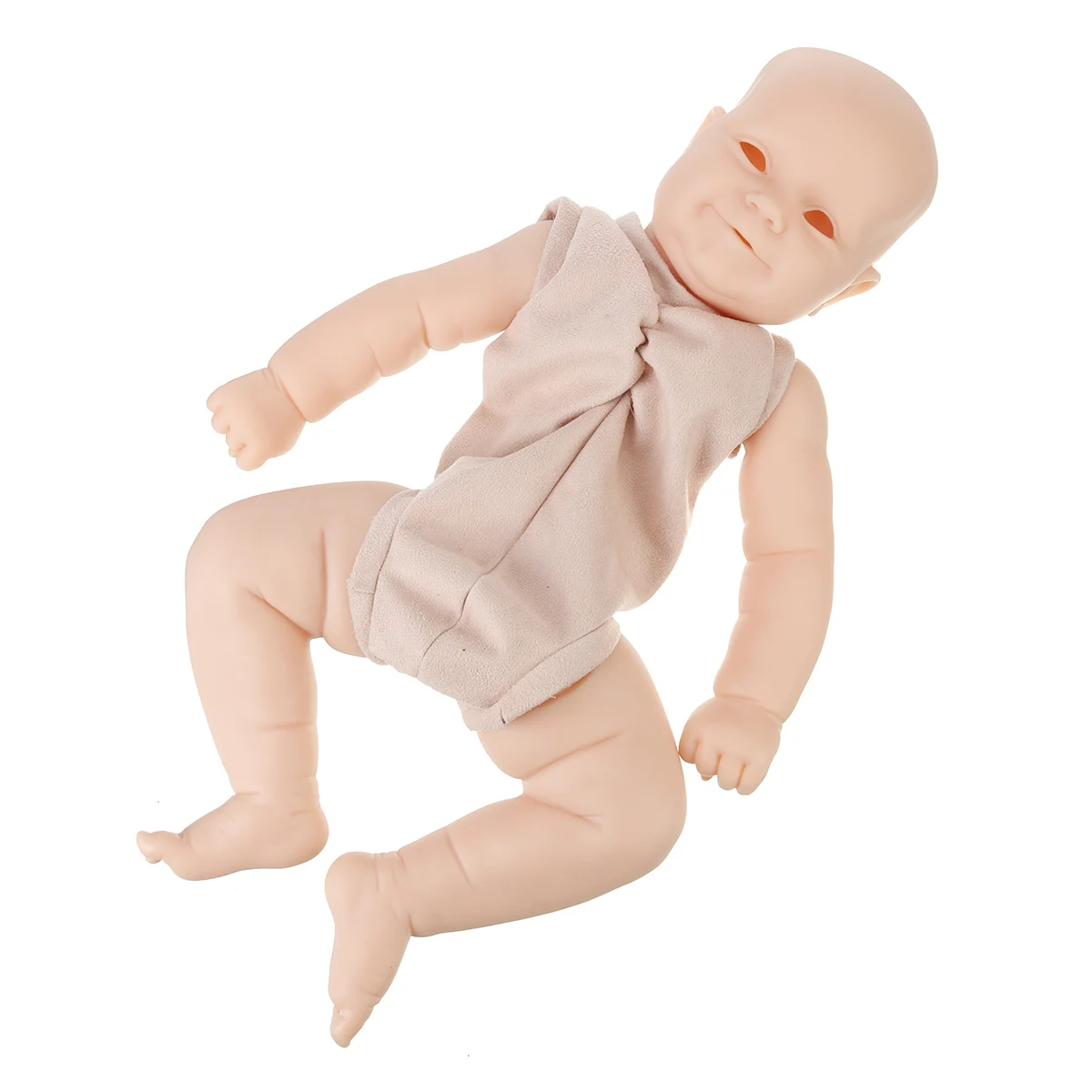

NEW 51CM Reborn Doll Maddie Blank Kit Realistic Newborn Fabric Body DIY Reborn Baby Parts Unpainted Kit
