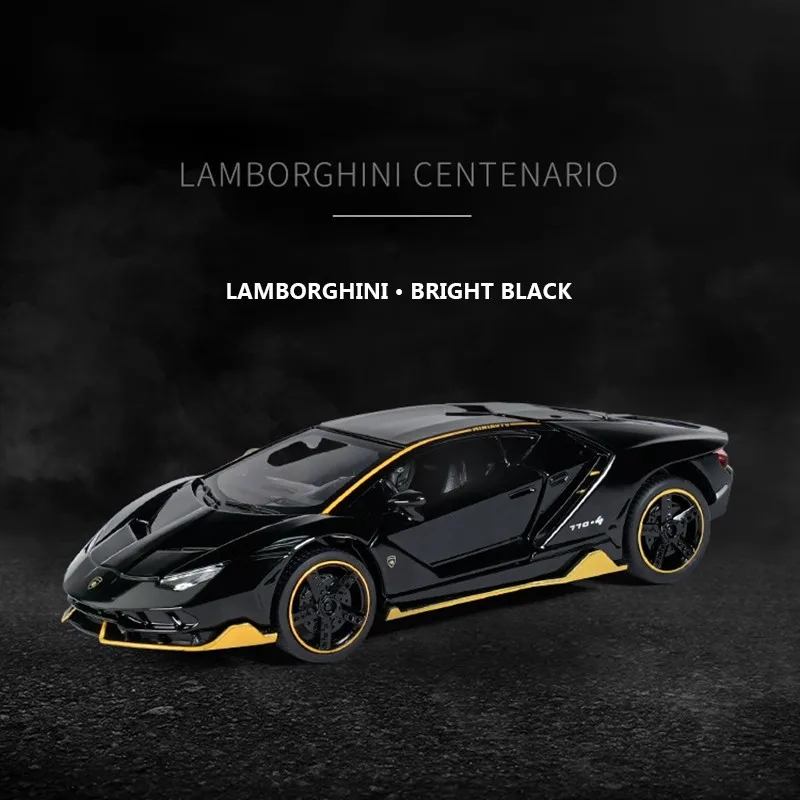 1:32 литая модель машины Модель 4 открытая дверь Rambo LP770 звук и свет игрушка с