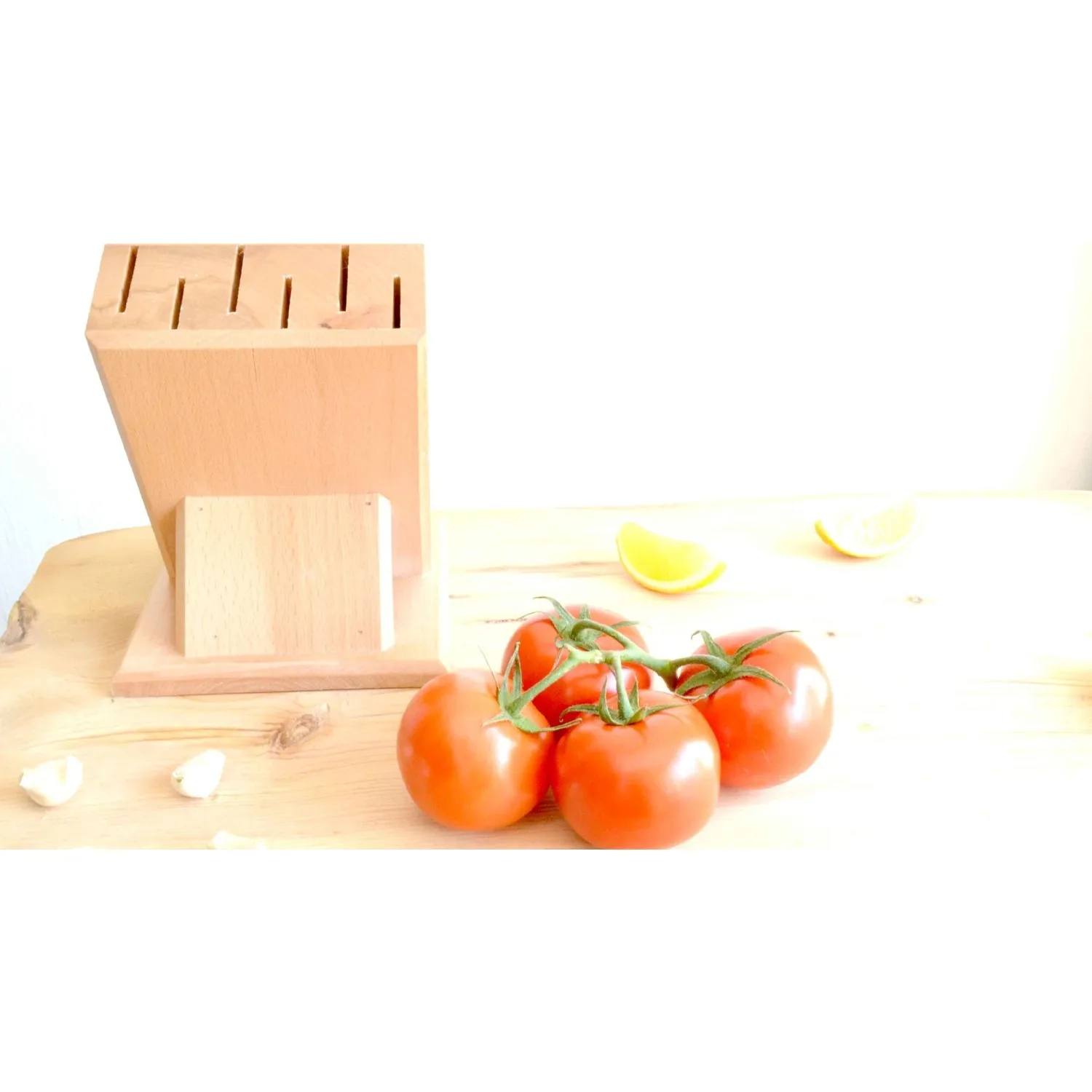 Knife Holder Stand Storage Block Wedge | Дом и сад