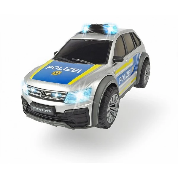 Машинка Dickie Toys Полицейский автомобиль VW Tiguan R-Line 25 см свет звук 3714013 | Игрушки и