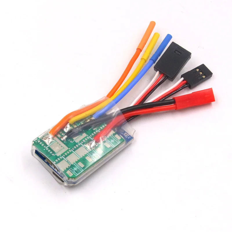 FATJAY 45A бесщеточный сенсорный ESC SD 2S 7 4 В батареи 3 режима с 5 В/6A BEC для 1/28 1/20 1/24 RC