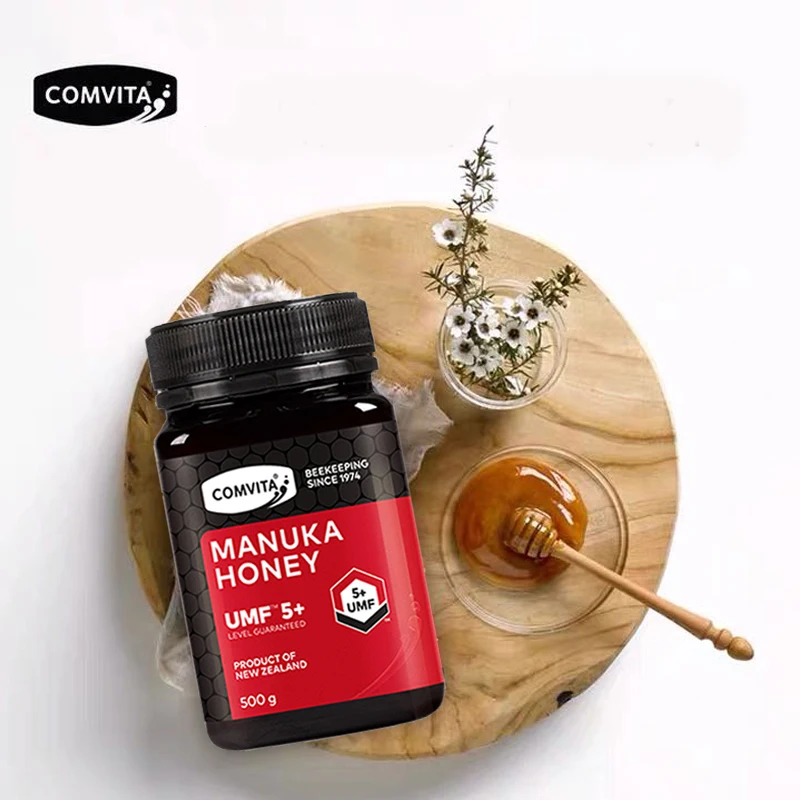 Оригинальный мед новозеландского Comvita Manuka UMF5 + 500 г для пищеварительного