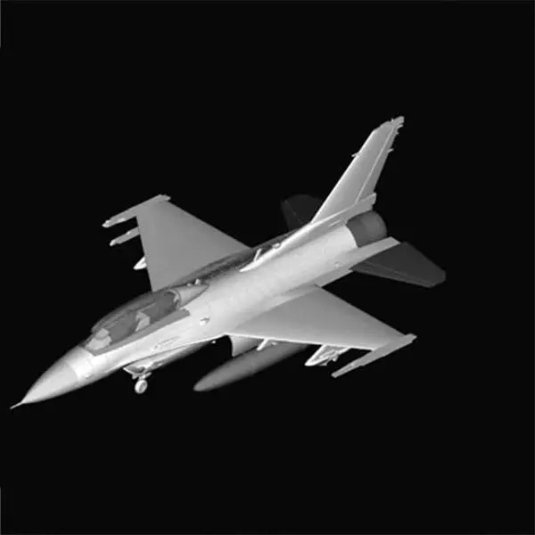 

US Stock Trumpeter 80275 1/72 Jet American F-16D Fighting Faicon Attacker Plane Model TH06222-SMT4