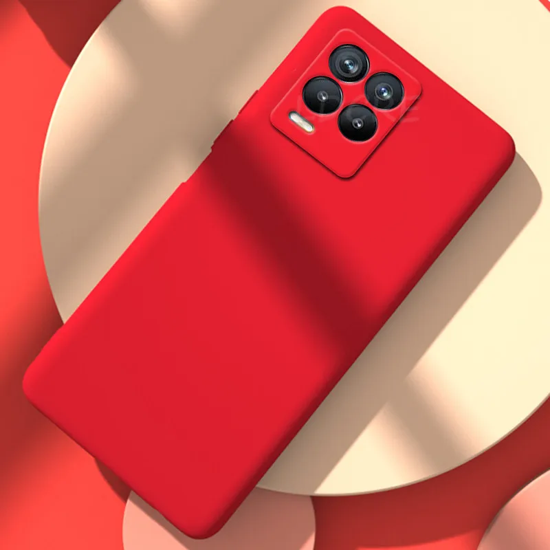 Чехол для Realme 8 чехол Pro 8i C21Y C25s Narzo 50A защитный бампер из жидкого силикона Fundas 6 4