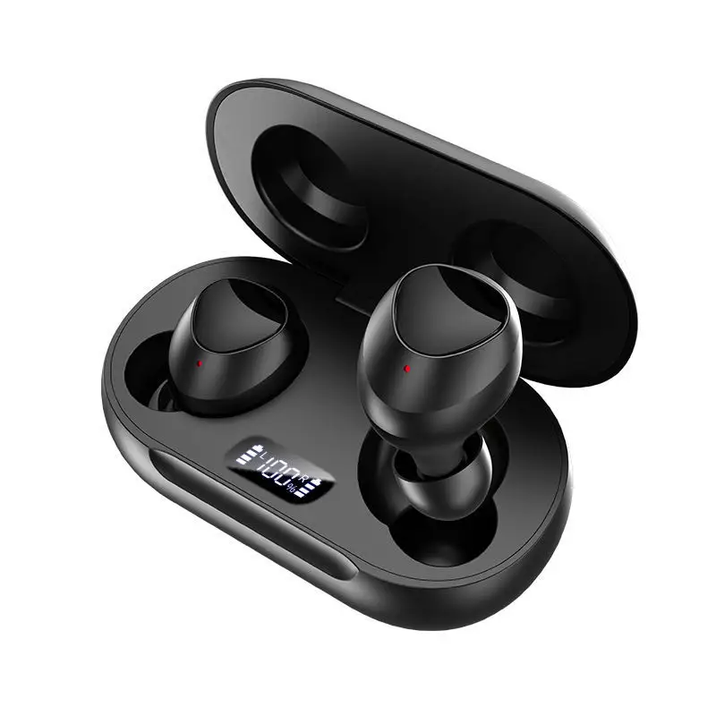 

Wireless Bluetooth Earphones Sports In-Ear Noise-Cancel Headphones Touch Control Headset With LED Display Charging Box