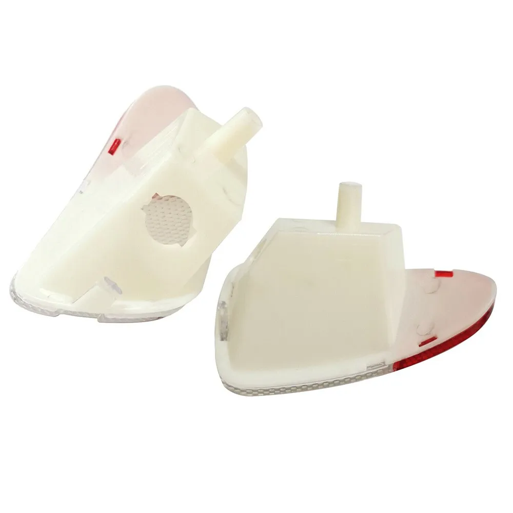 

Inner Light Door Lamp Relfector Housing Clear And Red For Ford F-150 F-250 Brand New