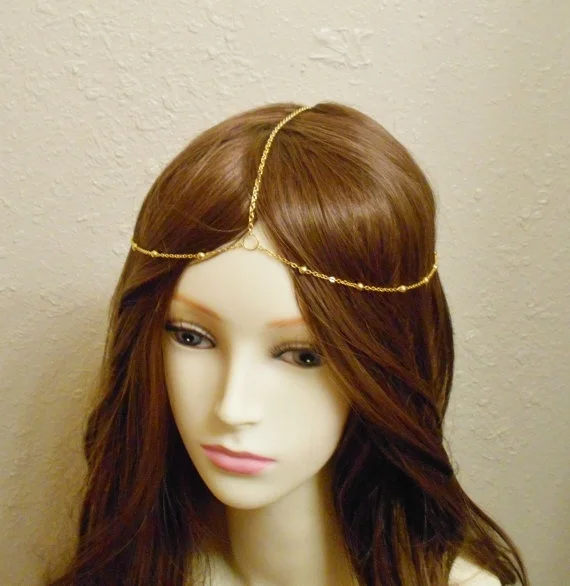 

Head Chain, Head Jewelry Chain, hair jewelry hair accessories for girls