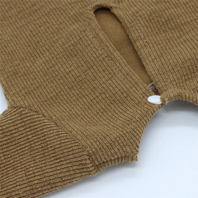 Conjunto de 3 unids/set de trajes de punto hechos a mano para beb&eacute;, accesorios de fotograf&iacute;a para beb&eacute;, ropa de fotograf&iacute;a para reci&eacute;n nacido-1