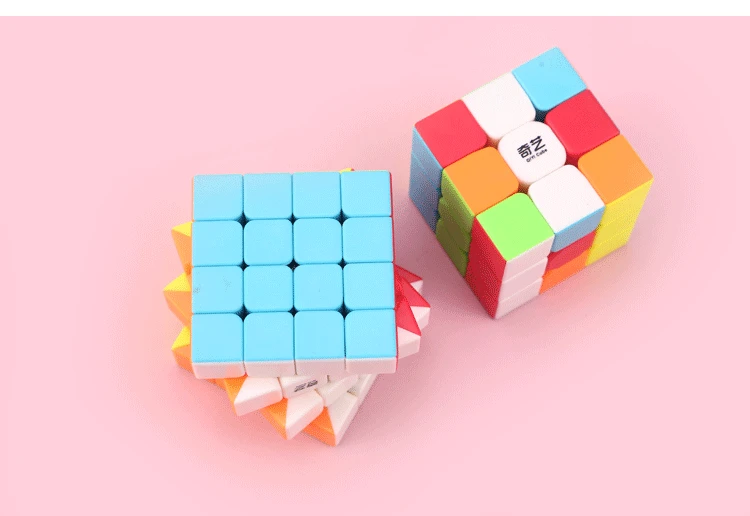 Qiyi 2x2 3x3 4x4 5x5 волшебный куб Cubo Magico Professional Puzzle Warrior W 2x2x2 3x3x3 4x4 speed Cube Stickerless Game куб, игрушка