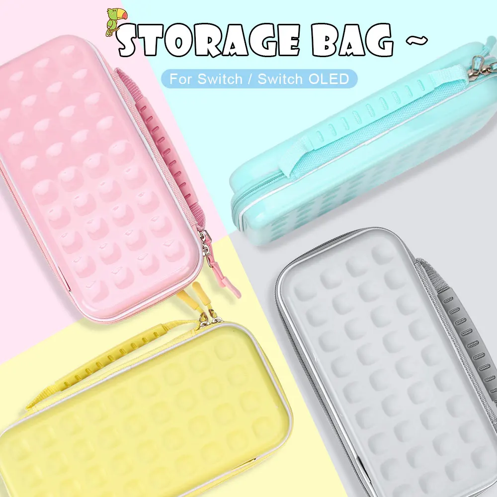 

New Arrival Carrying Case For OLED Protective Case Cover Storage Bag PC Bag For Switch OLED Travel Portable Pouch Accessory