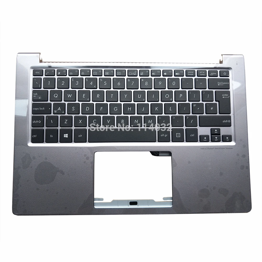 Клавиатура с подсветкой сменные клавиатуры для ASUS UX303 UX303L UX303LA X303LB UX303LN UK EU черный