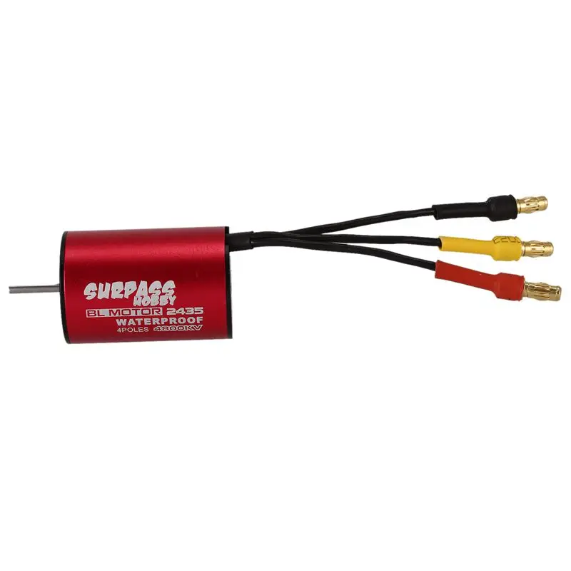 Бессенсорный бесщеточный двигатель SURPASS HOBBY S2435 4800KV для радиоуправляемого