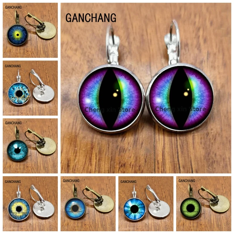 Винтажные Модные подвесные длинные серьги женские очаровательные круглые