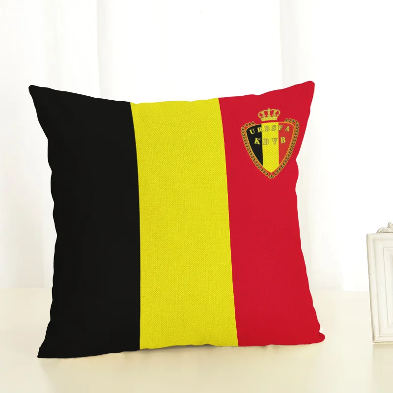 Скандинавский Национальный флаг домашний декор наволочка льняная хлопковая