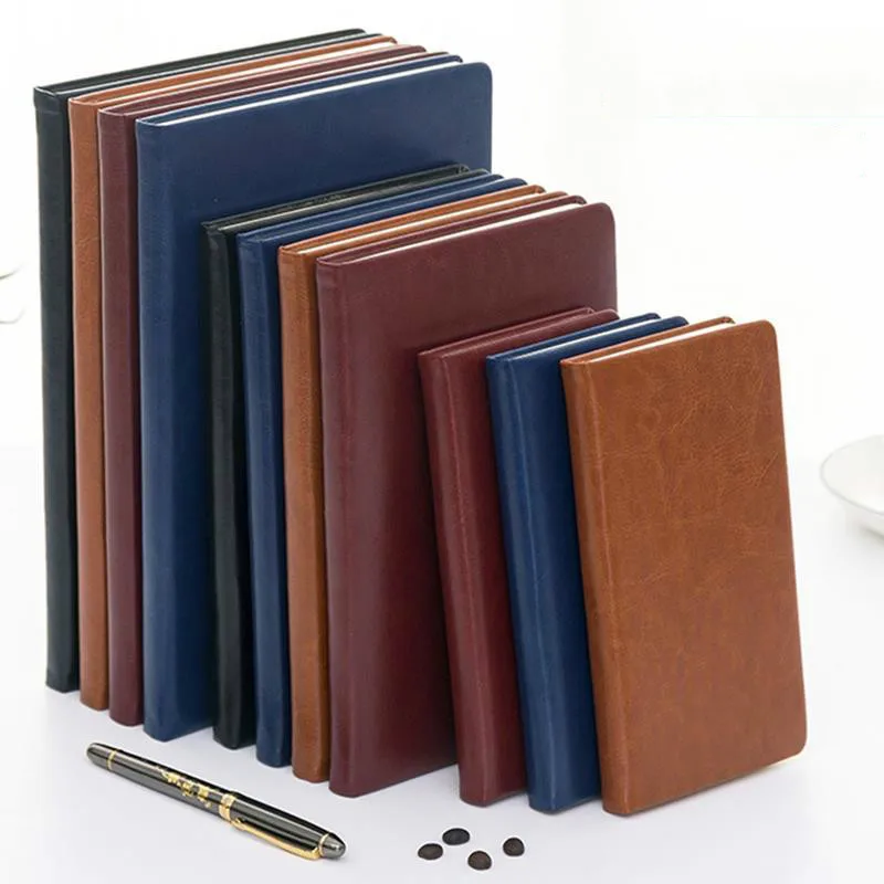 

A6 A5 деловая кожаная записная книжка для блокнота канцелярских принадлежностей для путешествий, подарок на день рождения, журнал органайзер...