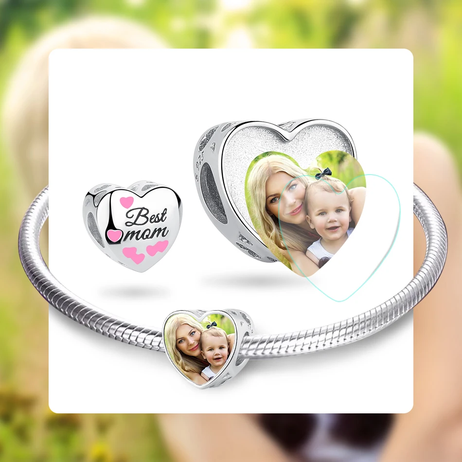 Модные новые 925 стерлингового серебра лучшие мама бусы подходят оригинальный