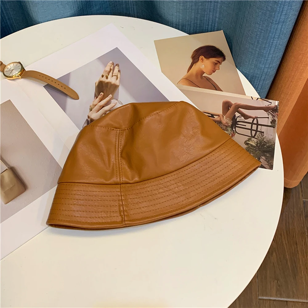 

Unisex Harajuku Bucket Hat Solid Color Fashion Women Men Fishing Fisherman Hat Summer Outdoor Panama Hip Hop Cap