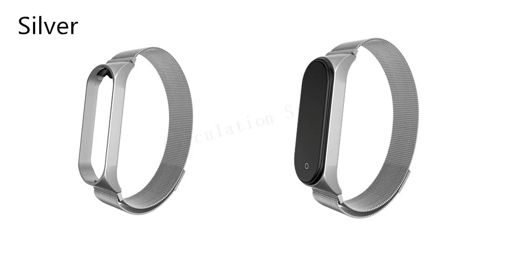 Браслет Mi band 4 3 с металлическим ремешком для Xiaomi Mi Band 3 4, Безвинтовой браслет Mi Band 4 3, браслет MiBand, браслет на запястье, умный браслет 4, сталь