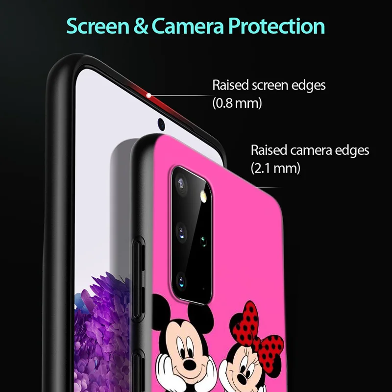 Disney Cartoon Animation Lovely Mickey Mouse For Samsung Galaxy A31 A51 A71 A91 A12 A32 A42 A52 A72 A02S TPU Silicone Phone Case