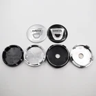 4 шт. 56 мм 60 мм логотип DACIA Автомобильная эмблема колпачок центральной ступицы колеса Автомобильный обод ремонт пылезащитный значок колпачки стикер аксессуары для стайлинга