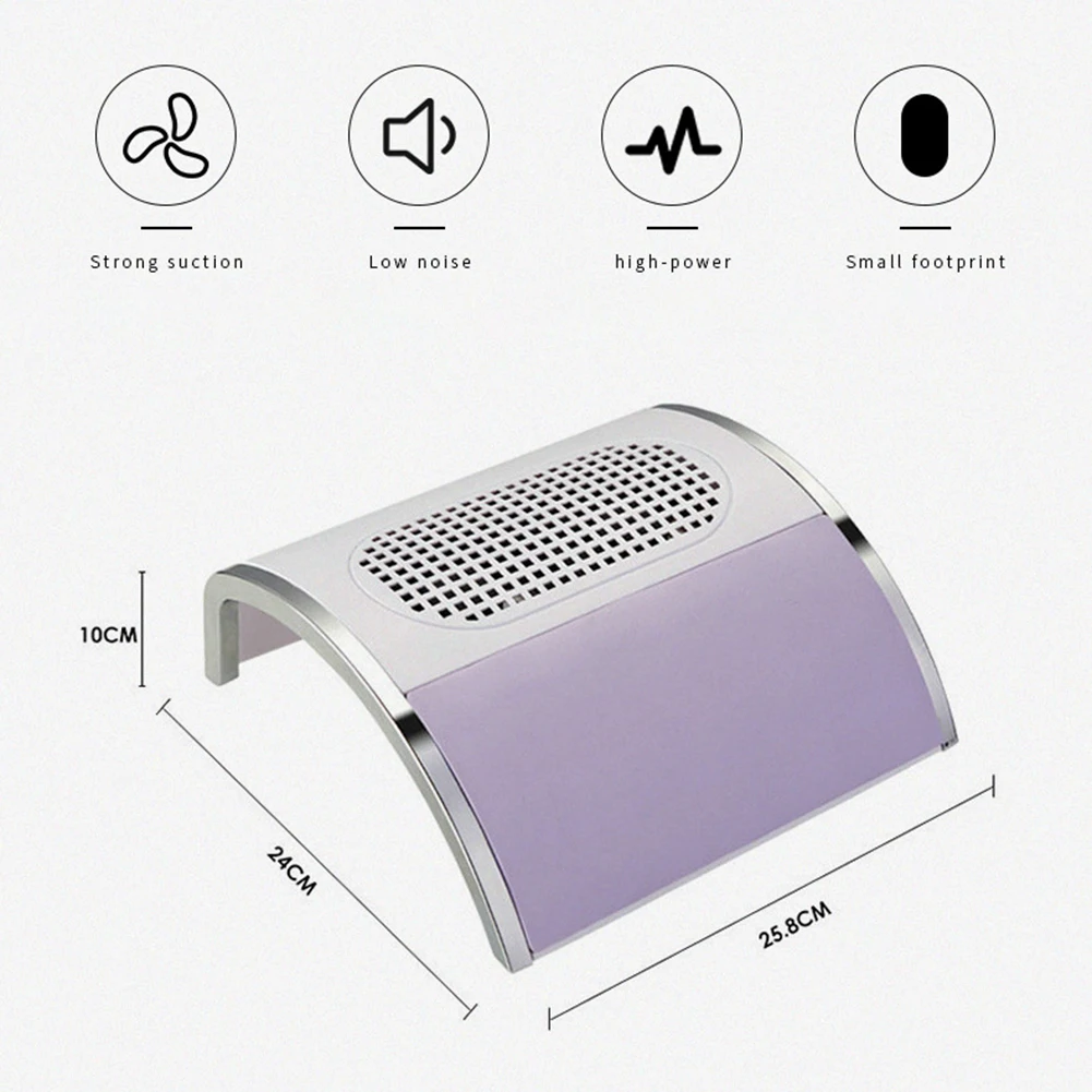 Пылесос для маникюра 80 Вт с вентилятором | Красота и здоровье