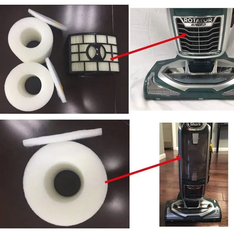 Сменный фильтр для акулы NV680 пена и поворотный высокоэффективный пылесоса Shark NV683