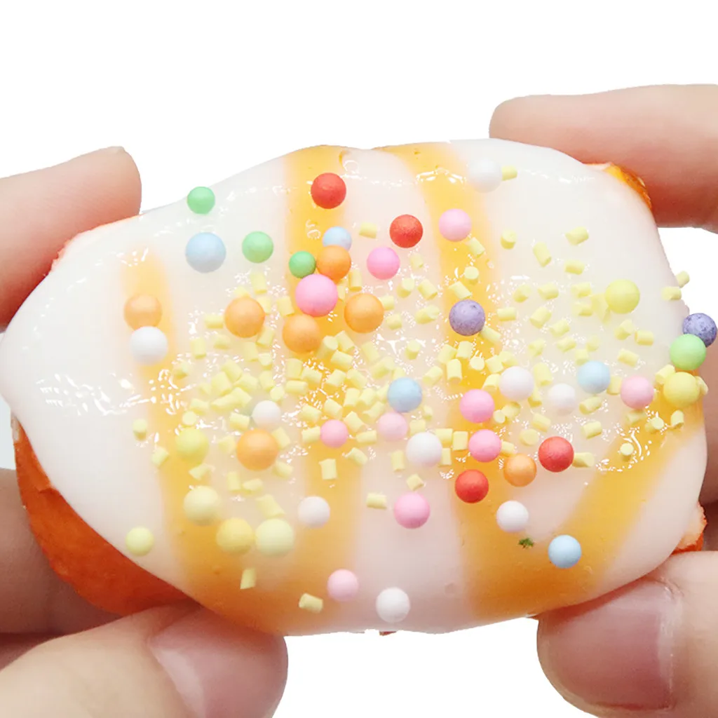 Color Fluffy Slime Toys DIY Squishy Children Kit Honey Bread Colored Ball Putty Scented Decompression ToyW814 | Игрушки и хобби