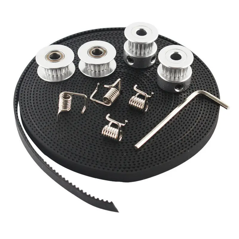 Torsion Springs Pulley Set Gt2 Timing Belt Replacement Kit Accessories Screws Idlers Tool Parts For 3D Printers Linear Motors