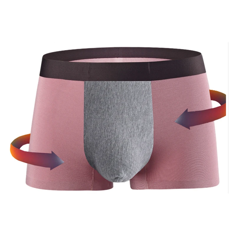 60S микро-модальные приятные для кожи и дышащие мужские боксеры трусы мужское